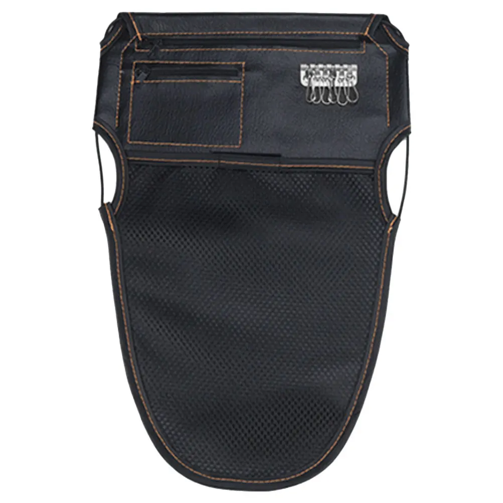 오토바이 시트 백 고급 금속 시트 밑 파우치 쉬운 설치 견고한 장식 일상 용품 스쿠터 수납 가방 모터바이크