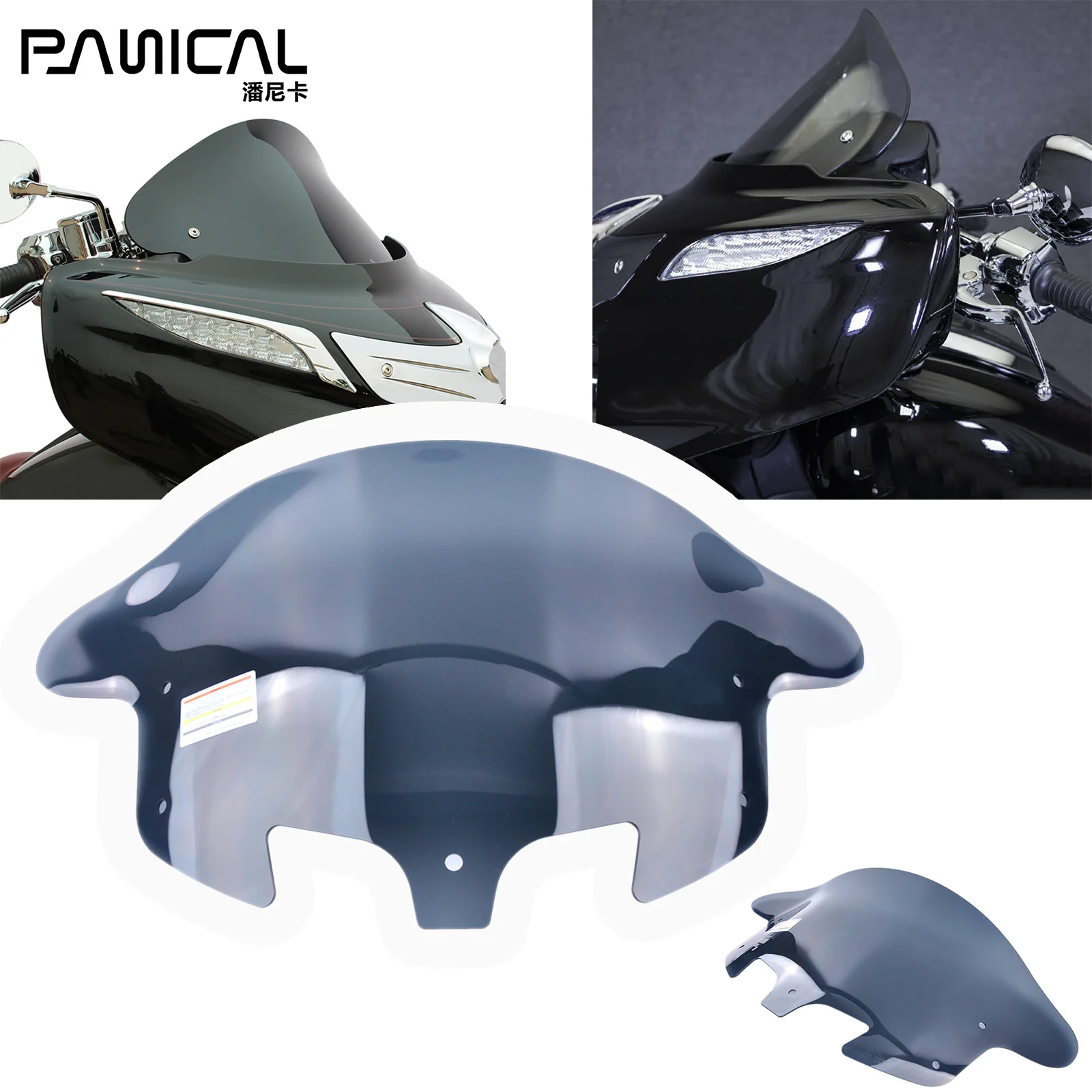 

PANICAL for Indian windshield Chieftain Roadmaster 2014-2025 16-inch windshield accessories motorcycle deflector spoiler
