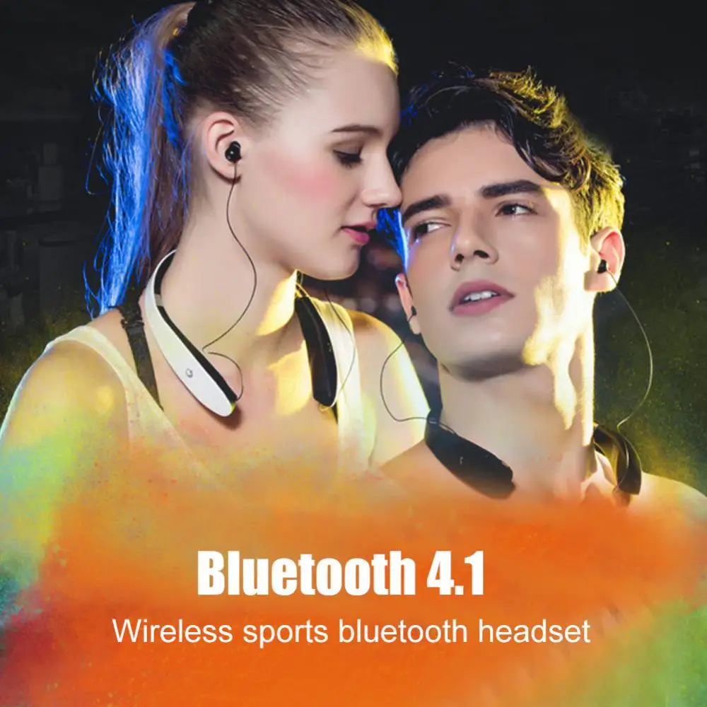 

Stereo Earphones Headphone Wired Bluetooth-compatible 4.1 SX-991 Sports Folding Telescopic Headphone