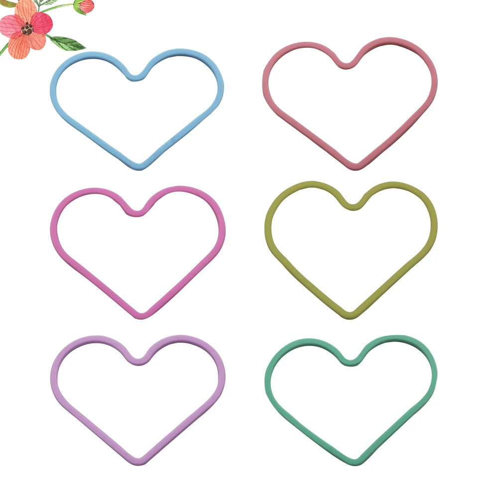 

24 Pcs Party Supplies Creative Silicone Popularity Favors Heart Shaped Wristbands Small Gift
