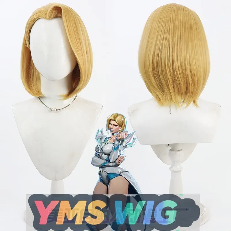 

【YMS WIG】Marvel Emma Frost Cosplay Wig White Queen Beauty Point