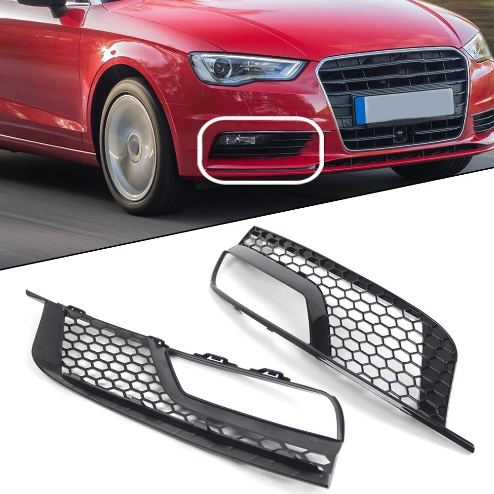 

Car Bumper Cover Black Fog Lamp Frame Easy Installation Good Material Quality Made Of ABS Material Vehicle Maintenance