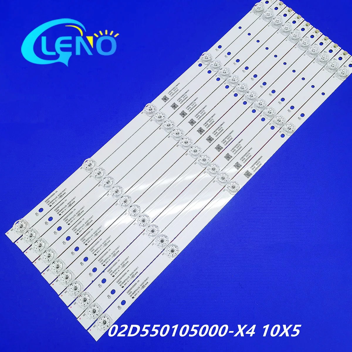 

LED Backlight Strip 5LED For 55PUF6693/T3 55PUF7313/T3 55PUF6663/T3 55BDL3110Q 02D550105000-X4 10X5 LB-GM3030-GJ0D205510X5AD18-H