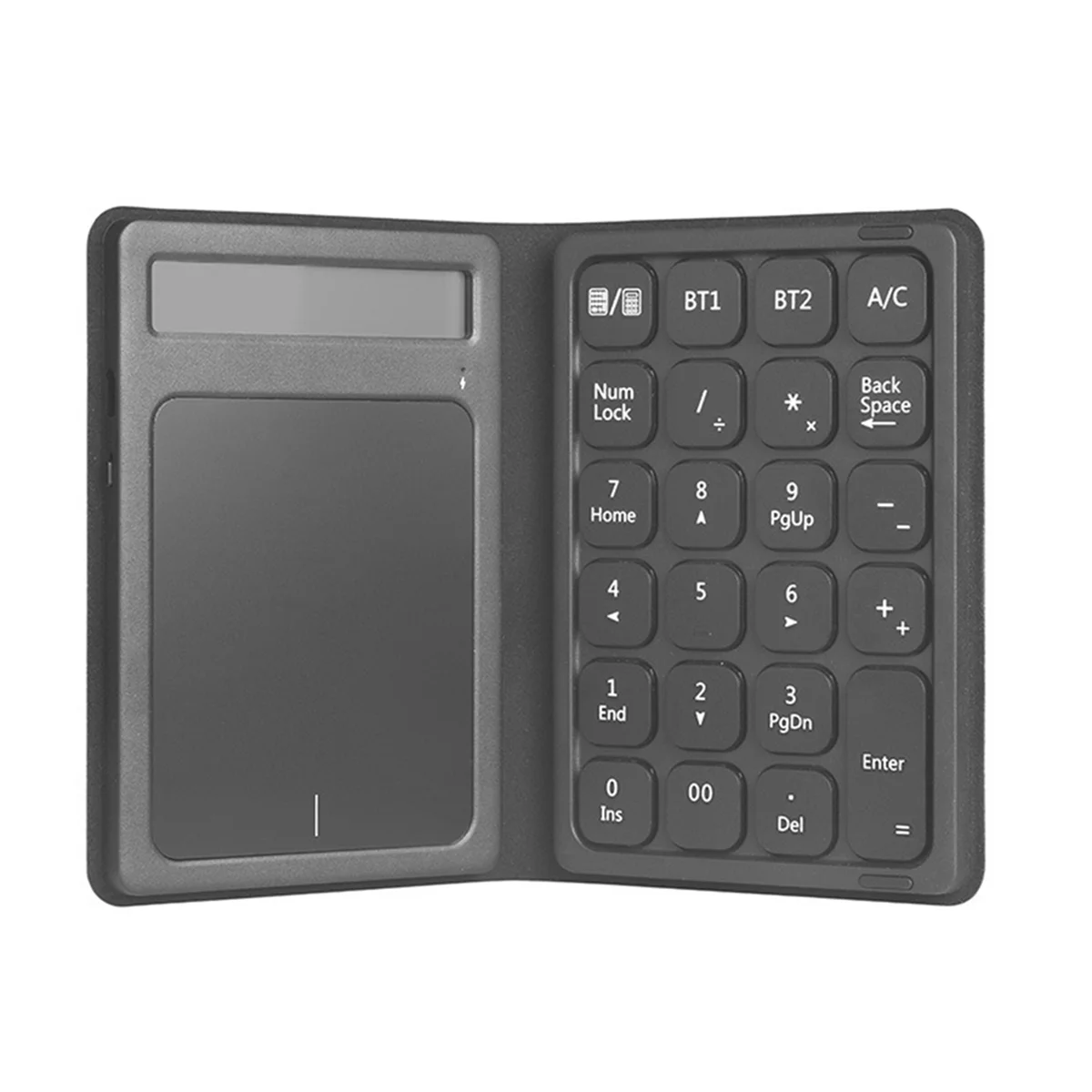 NEW Foldable Bluetooth Numberic Keyboard with Touchpad Portable 3in1 Calculator Wireless Number Keypad for PC Laptop - Image 3