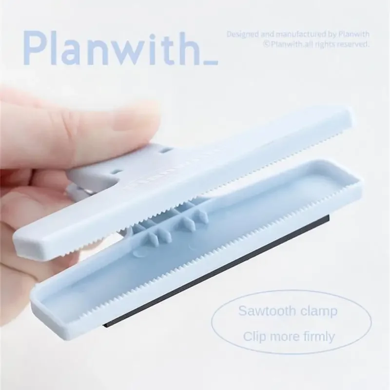 Simple Multifunctional Magnetic Clip Student Journal Stationery Office Book Securing Clip Receipt Storage Folder School Supplies