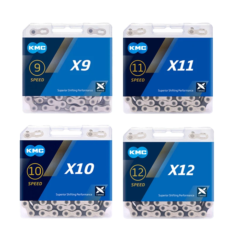 AliExpress NONE X8 X9 X10 X11 X12 Chain X11EL Silver/Gold/Black 8V 9V 10V 11V 12S Road MTB Bike Chains Same style For HG53 HG54 CN-M6100 HG601