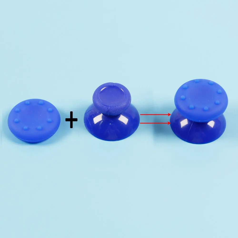 لينة سيليكون Thumbstick قبضة قبعات ، عصا التحكم الإبهام البعيد رافعة أزرار ، XBox One تحكم زر استبدال أجزاء ، 1 Set