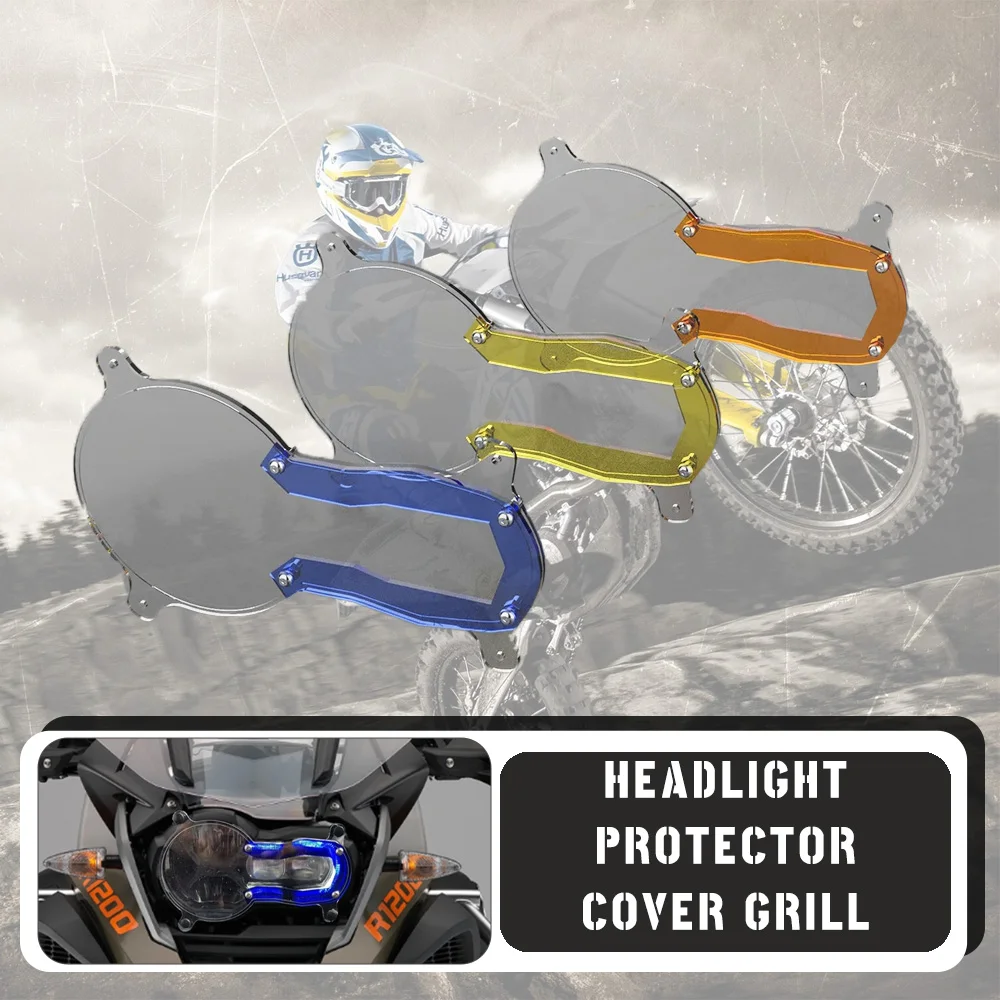 

Motorcycle HeadLamp Guard Cover Grille For BMW R1200GS LC ADVENTURE R1200 R1200GS 1200GS LC ADV 2013-2019 Headlight Protector