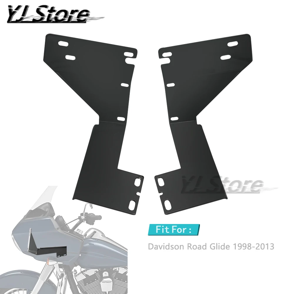 

Fit For Harley Davidson Touring Road Glide FLTR 1998-2013 12 Motorcycle accessory fairing upper internal support bracket hidden