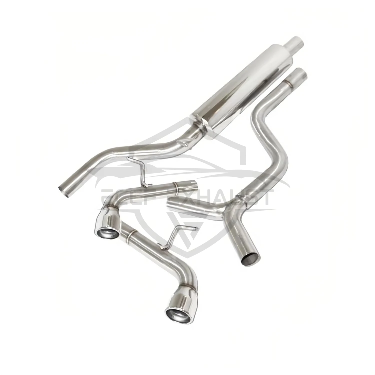 

Powerful Sound Stainless Steel Catback Exhaust for VW golf GTI MK7 2.0T Easy Installation