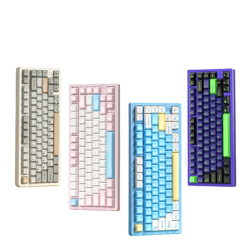

Mechanical Keyboard Aluminum Tuo Tuo Wireless Gasket Structure Office