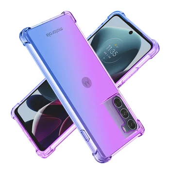 Custodia Moto G200 5G, Cover antiurto in Silicone morbido TPU flessibile Ultra sottile antiurto per Moto G30 G10 G100 G60S