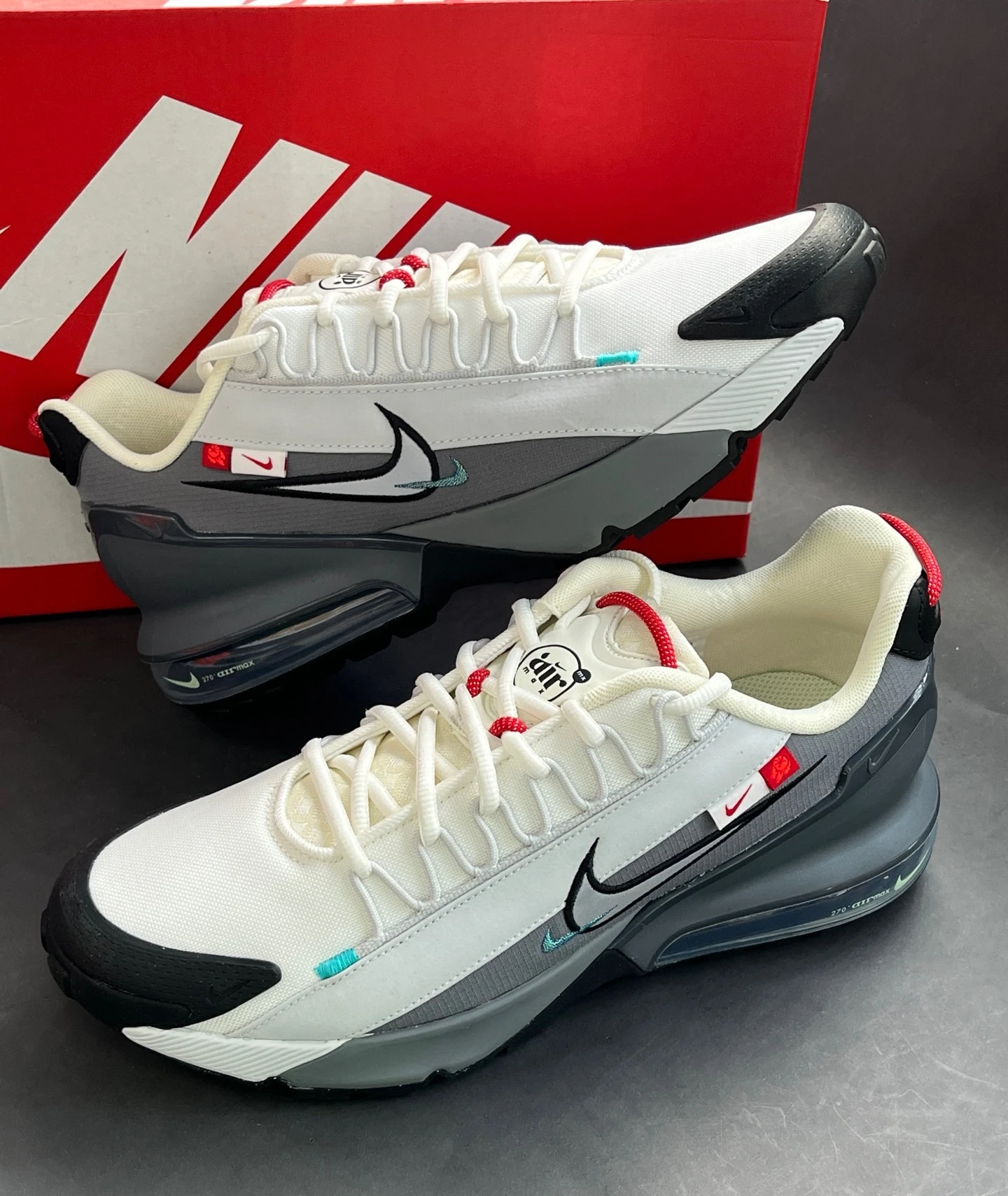 Nike Air Max Pulse Summit Białe metaliczne srebrne trampki FZ5048-100 z oryginalnym pudełkiem