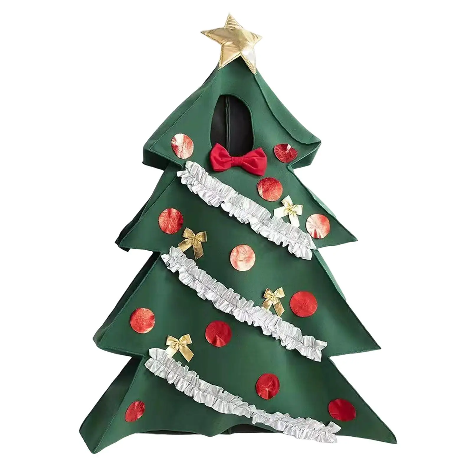 

Christmas Tree Costume Xmas Party Clothes for Halloween Xmas Photo Prop