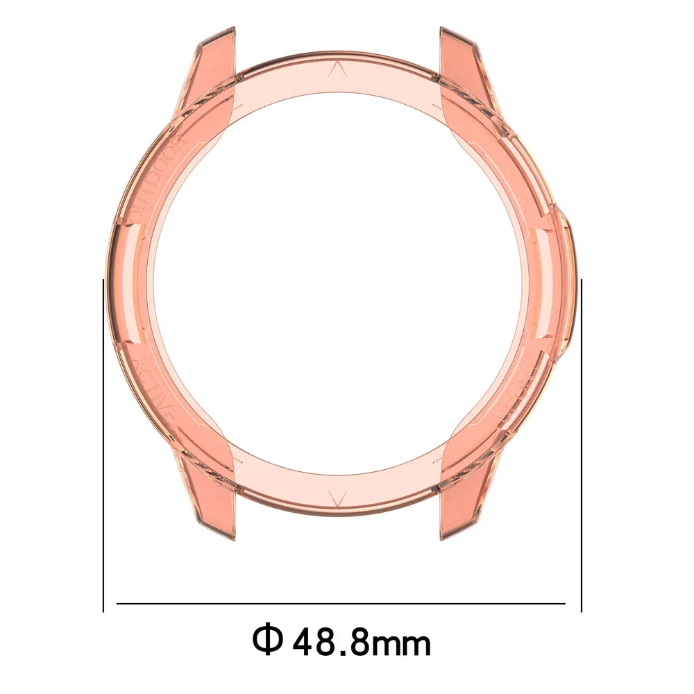 Para xiaomi mi relógio cor 2 esporte caso silicone capa protetora casos tpu protetor escudo quadro para mi relógio cor s1 ativo
