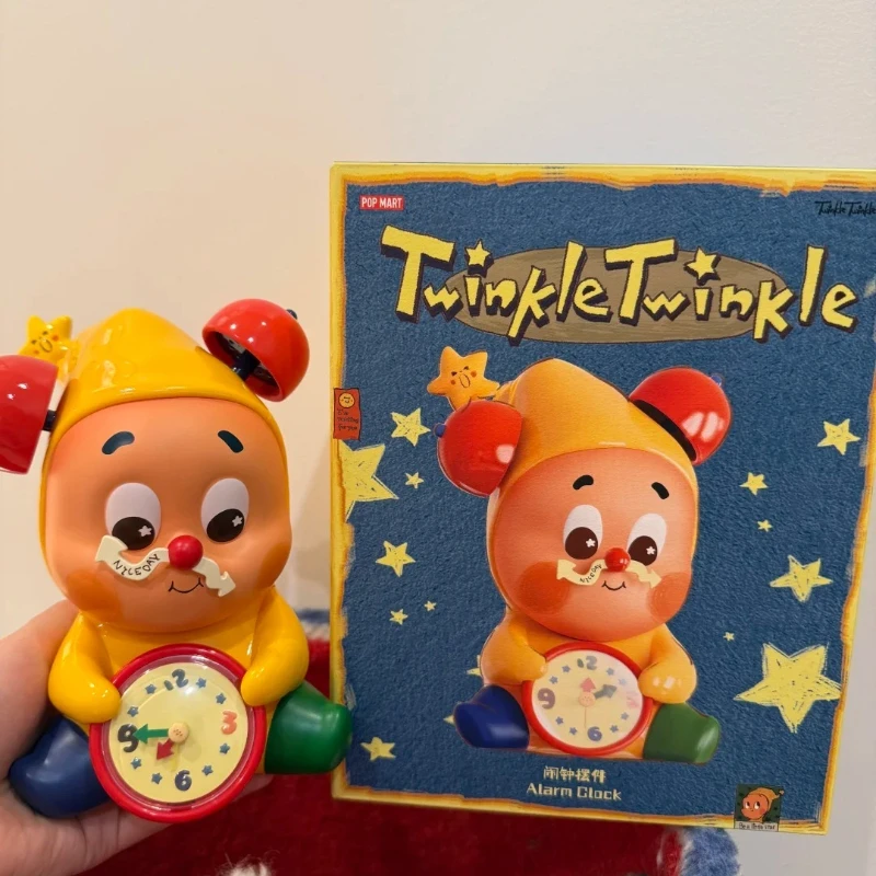 

POPMART 123! Star People Series Alarm Clock Ornaments Trendy Home Accessories creative cute surprise collection Holiday gift