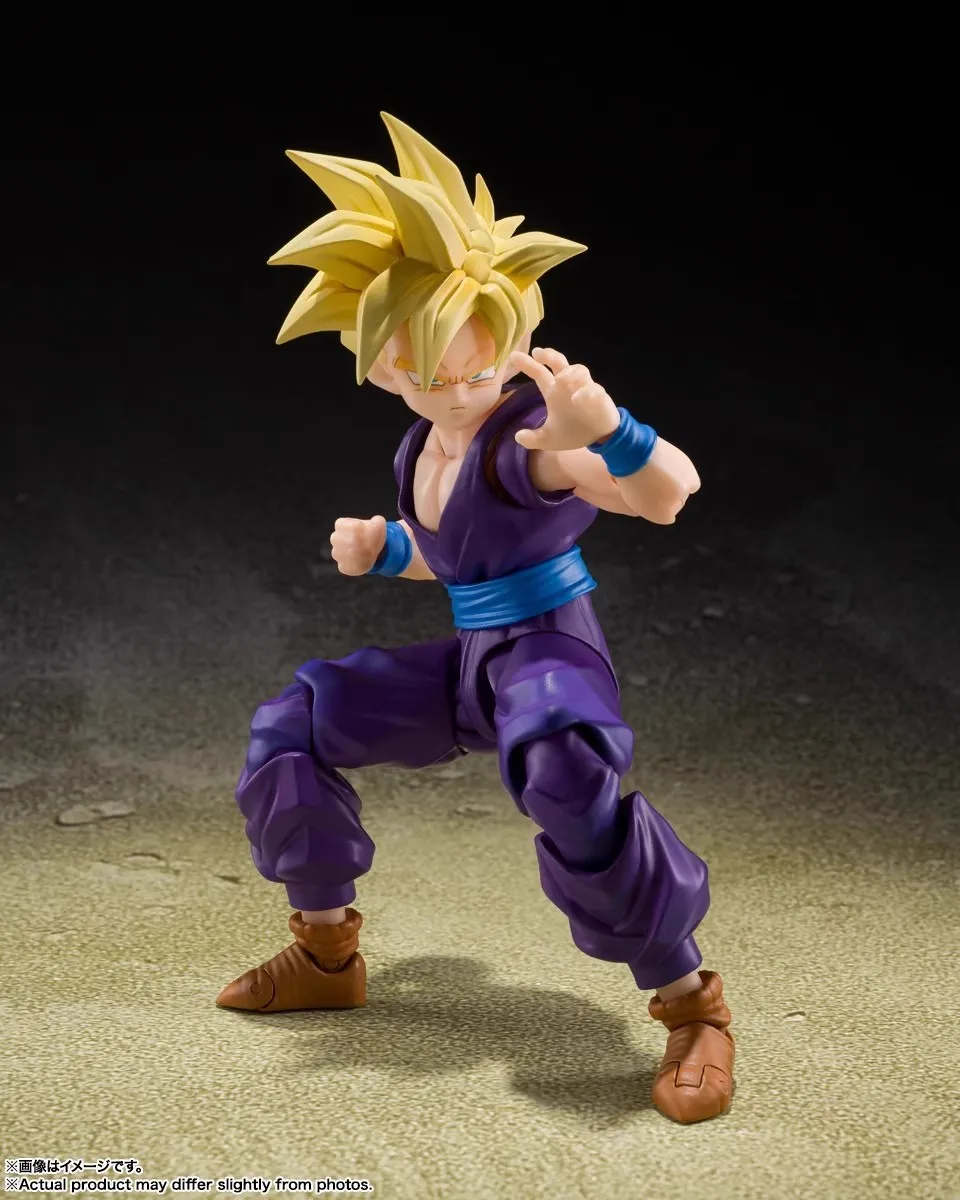 ใหม่ Bandai Dragon Ball Son Gohan Super Saiyan S.H.Figuarts Shf อะนิเมะ Action Figures เดสก์ท็อปเครื่องประดับสะสมของเล่นของขวัญ