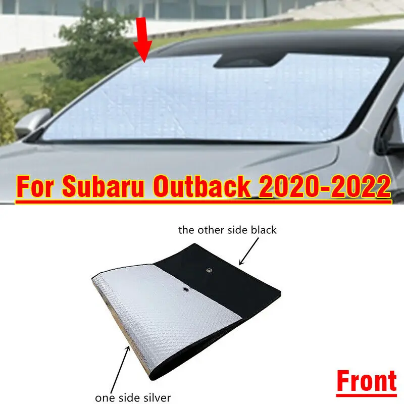 

Для Subaru Outback 20-22 переднее лобовое стекло, внутренняя защита, толстый солнцезащитный козырек