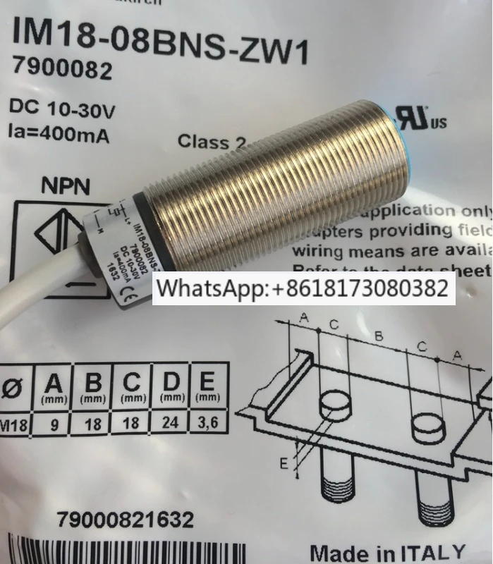 

Spot new original proximity switch IM18-08BNS-ZW1