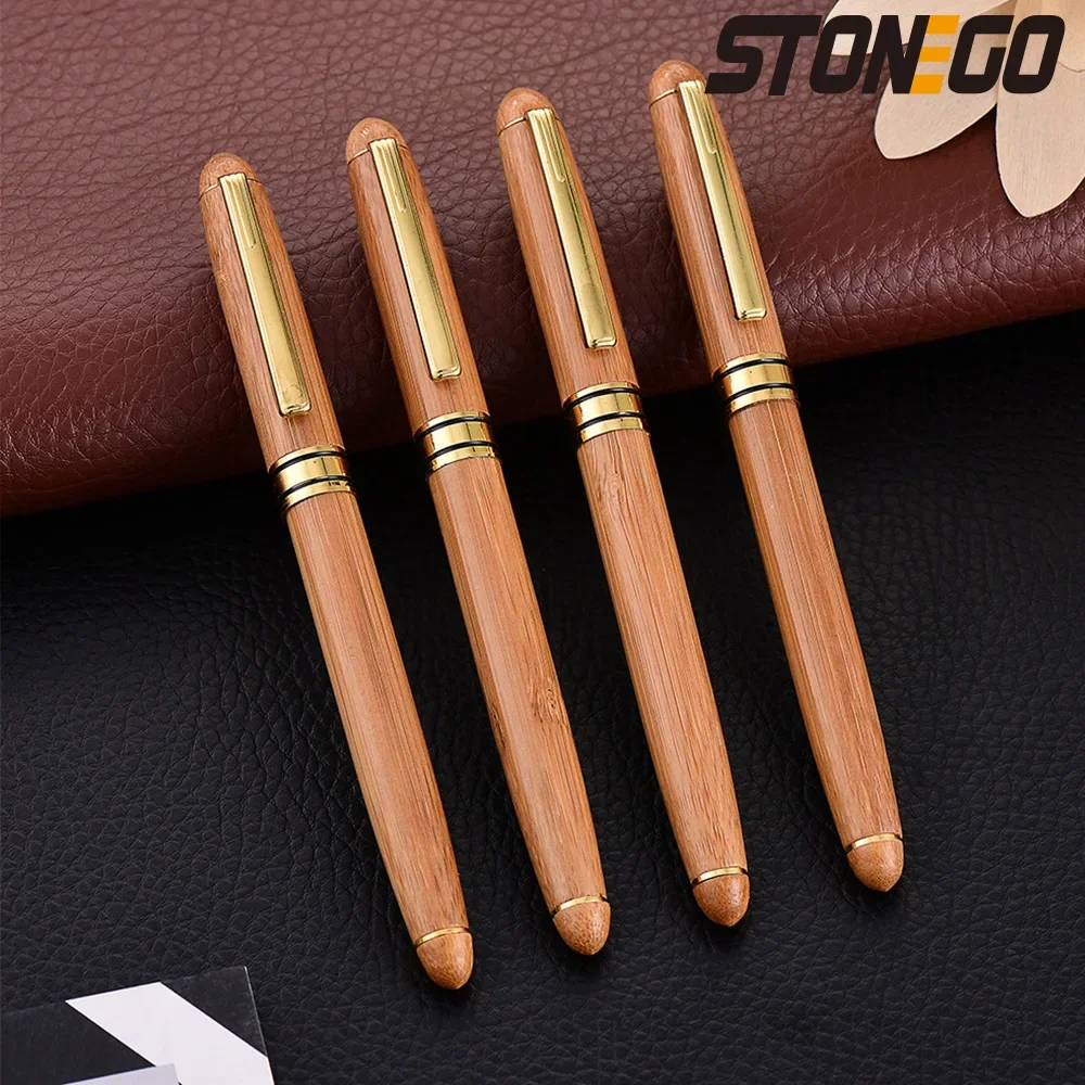 STONEGO Classics Luxury Wooden Fountain Pen/Signature Pen Ink 0.5mm for Gifts Decoration Writing Office Fountain Pen Stationery