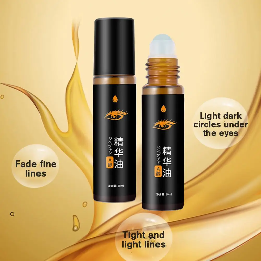 Óleo Essência Anti-Rugas dos Olhos, Melhorando as Linhas Finas, Olhos Negros, Levantando Refirmante, Hidratante, Iluminar a Pele, Cuidados com a Pele, 10ml