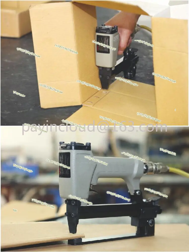 Imagem -04 - Grampeadores de Bandeja para Caixa Pequena Usando sb 103020 Grampeador de Fechamento Lateral de Caixa de Grampos Pneumático