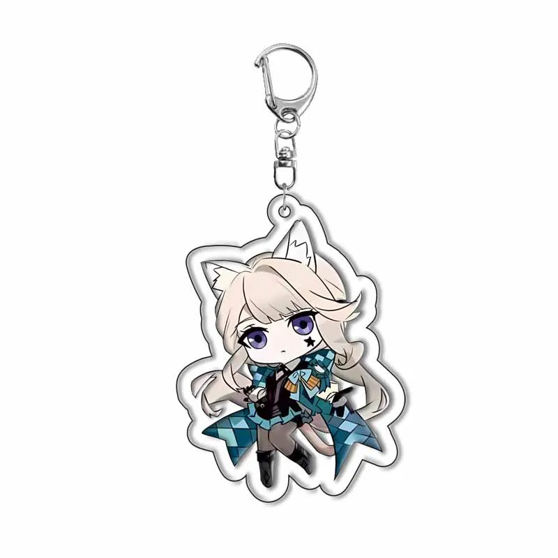 Jogo Keychain de Todos os Personagens, Chaveiro, Cosplay, Impacto, Raiden, Shogun, Neuvillette, Furina, Wriothesley, Clorinde, 100 Estilos