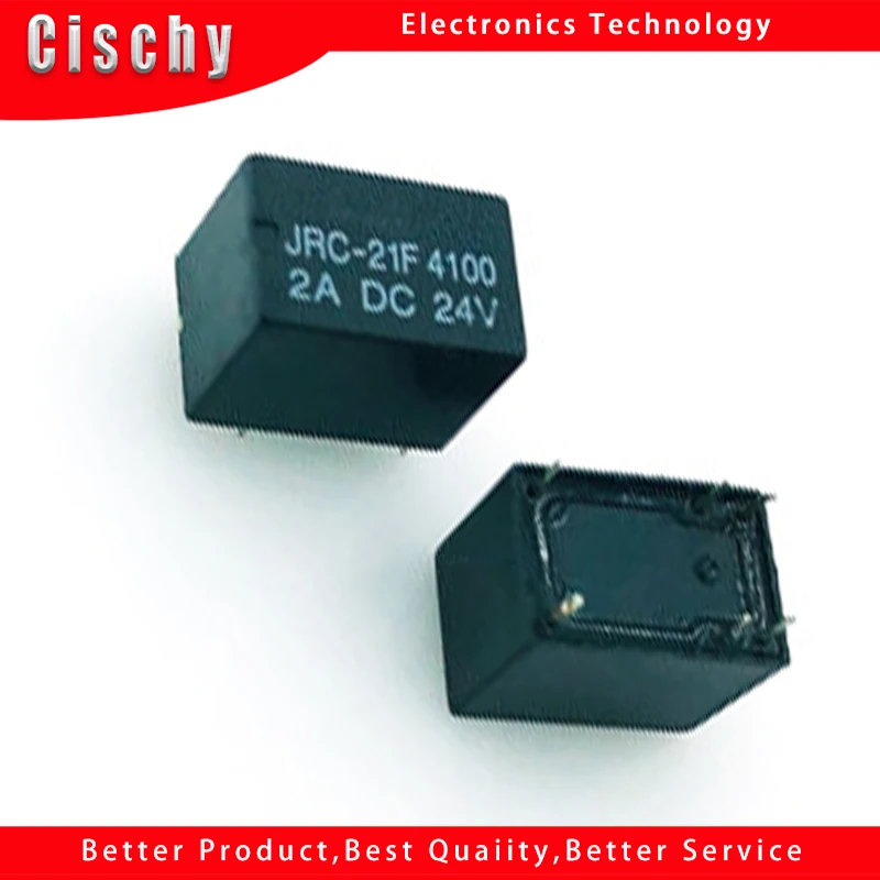 1 шт. Миниатюрные PCB реле JRC-21F 4100 DC12V 6 pins, 3A