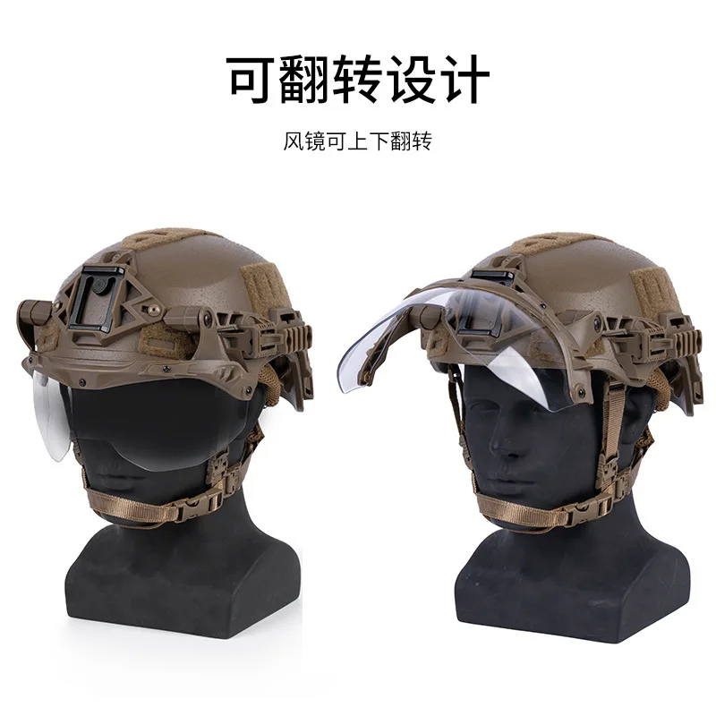 WENDY gafas tácticas compatibles con casco – protección ocular - imagen 5
