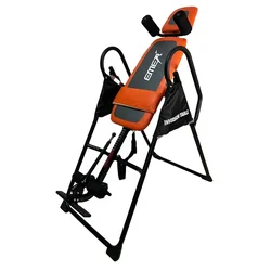 Inverted Table Equipment Foldable Inversion Table Gravity Chair Back Stretching Machine Adjustable Headrest Shoulder Pad