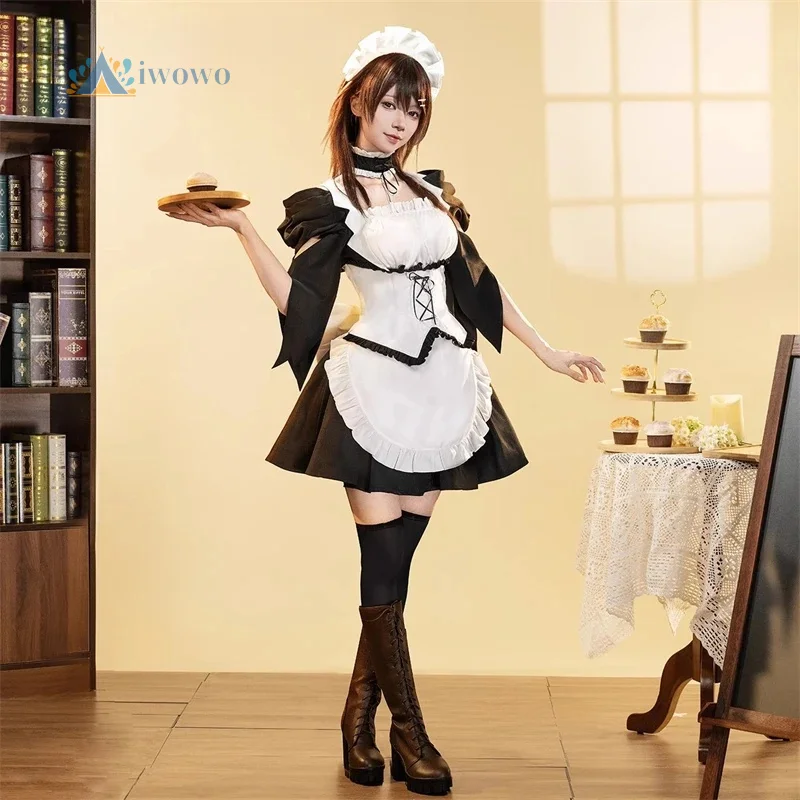 

Anime Ayuzawa Misaki Cosplay Kaichou wa Maid-sama! Costume Cute Maid Dress Uniform Halloween Carnival Party Christmas Clothing