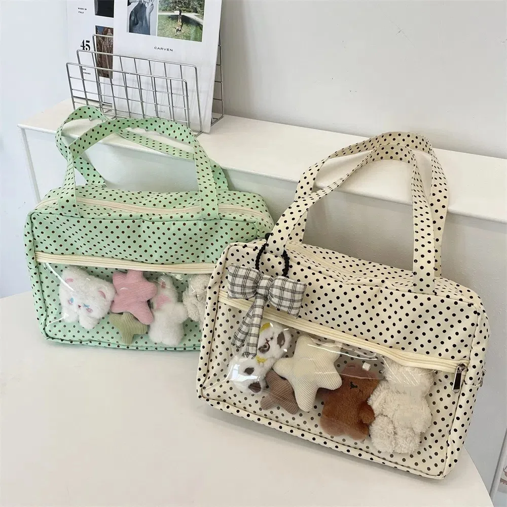 Korean Style Universal Canvas Bag Large Capacity Fashionable Class Women's Tote Bag Light Weight Casual Style
