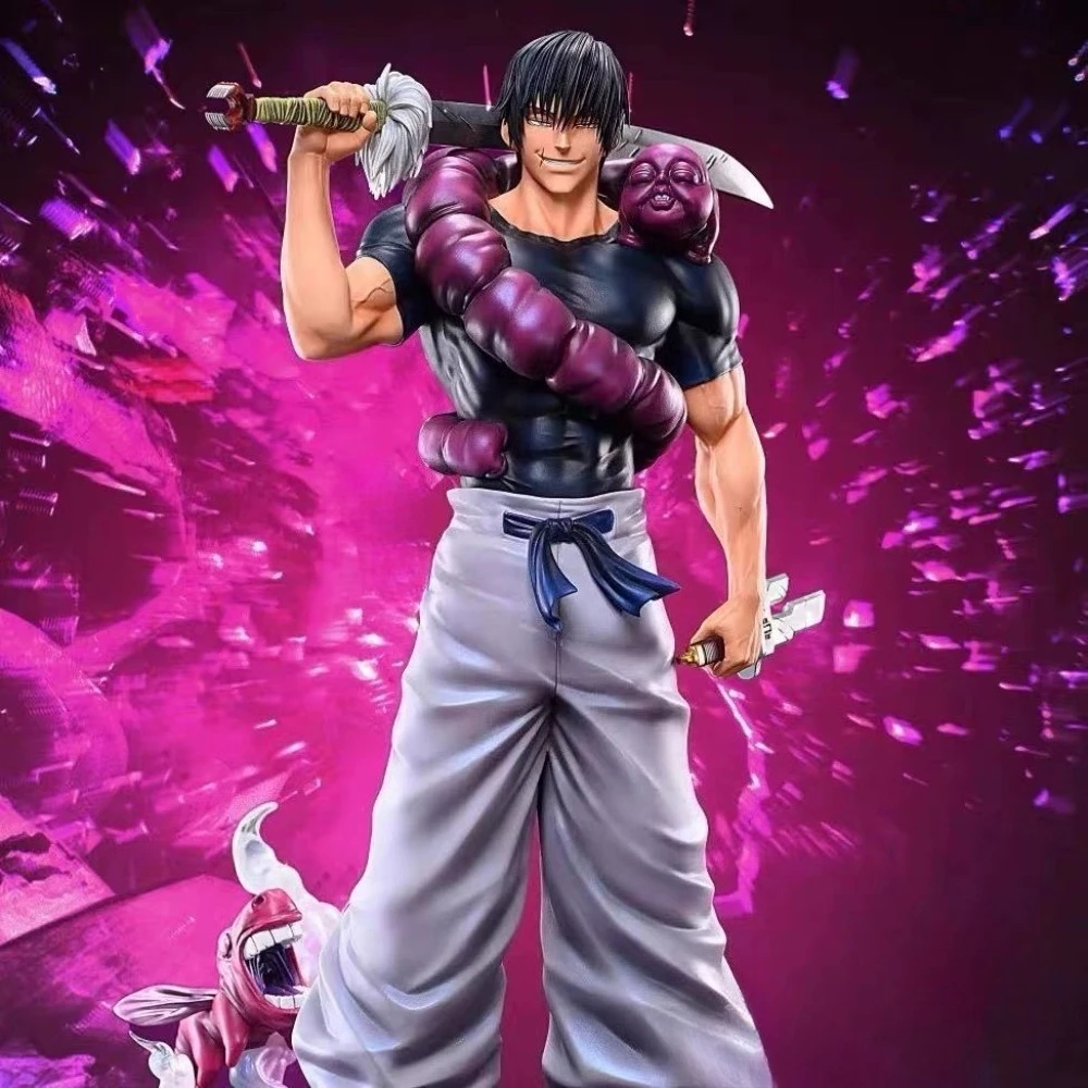 

12.6in/32cm Anime Jujutsu Kaisen Figure Fushiguro Toji Action Figures PVC Statue Model Collection Toys Gifts