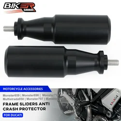 Frame Slider Crash Protector For Ducati Multistrada 950 Monster 659 696 796 797 1000 Motorcycle Fairing Guards Engine Crash