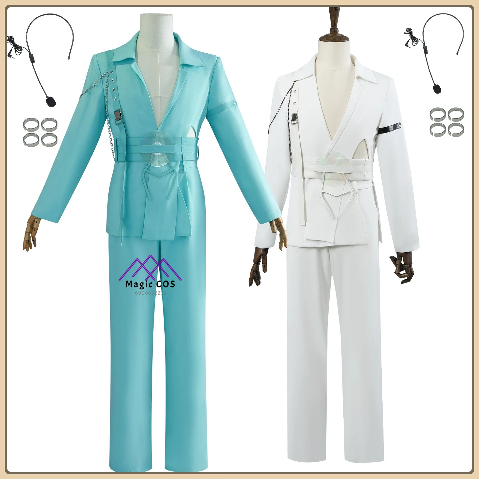 

Anime Alien Stage Luka Cosplay Costume Anime Stage Suit High Quality Full Set Anime Outfit for Comic Con Halloween Party