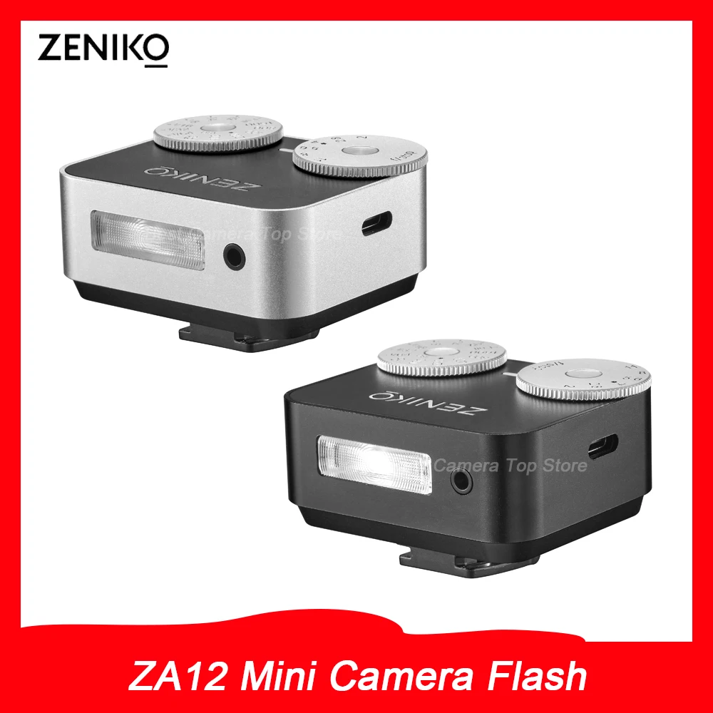 zeniko-za12-dual-dial-flash-wireless-trigger-compatible-with-ricoh-gr3-4-olympus-softbox-diffuser-included-for-portrait-vlog