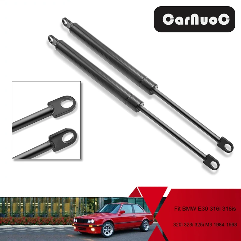 

2 Pcs Hood Lift Support Struts Shock Springs Prop Rod For BMW E30 E23 316i 318is 320i 323i 325i M3 735i