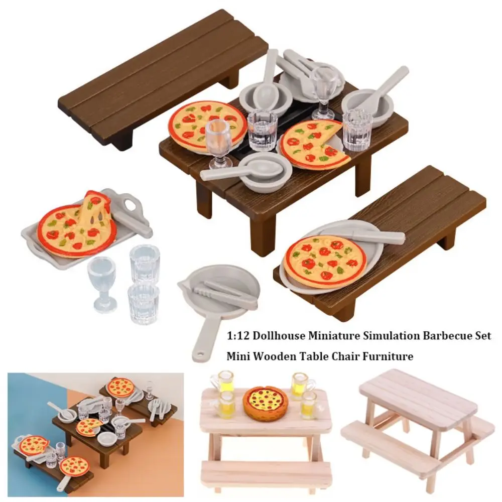 New Mini 1:12 Dollhouse Miniature Tables General 2 Styles Furniture Model House Accessories Decoration