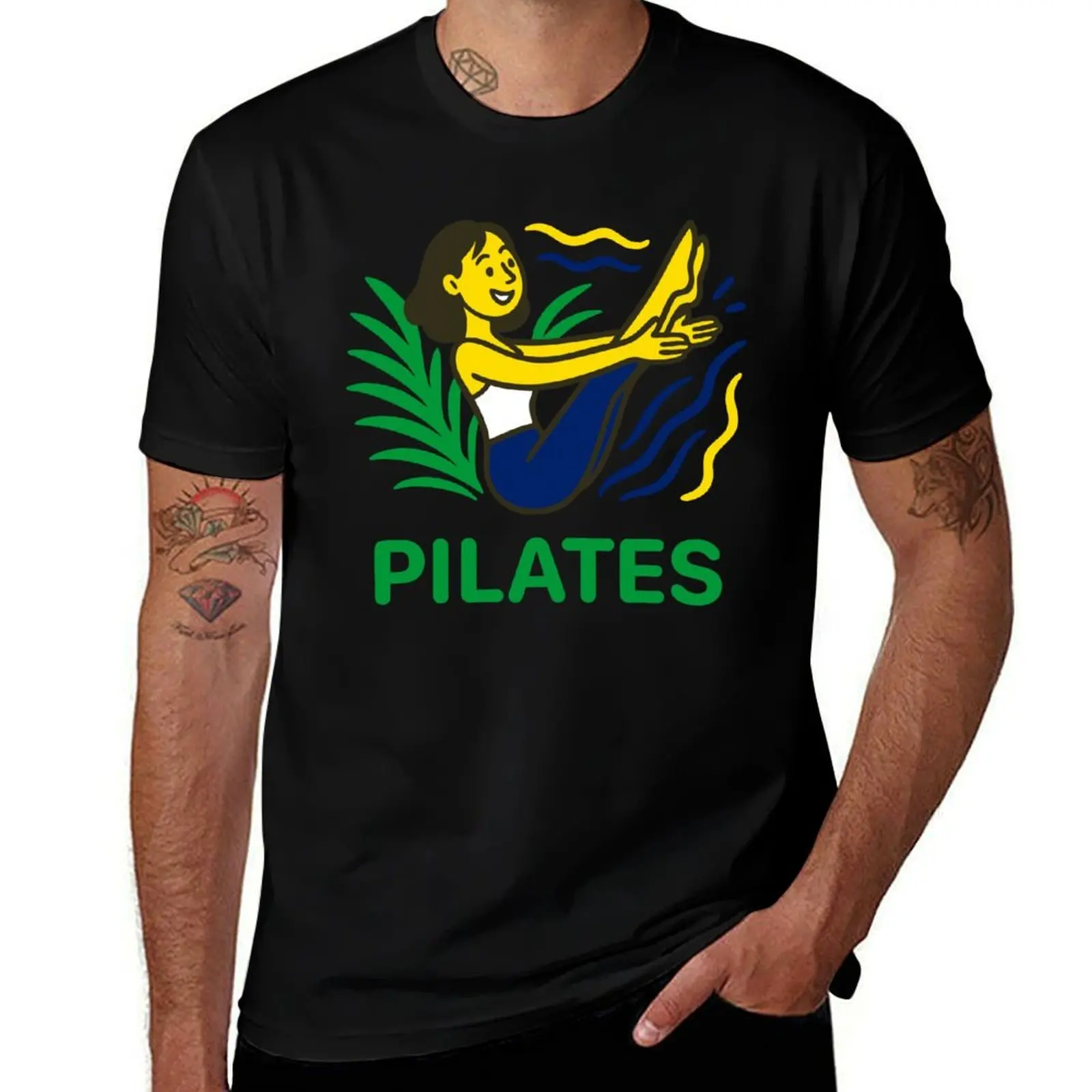 

Футболка Pilates Do Brasil, рубашки с надписью, летняя рубашка, одежда в стиле хиппи, мужская футболка