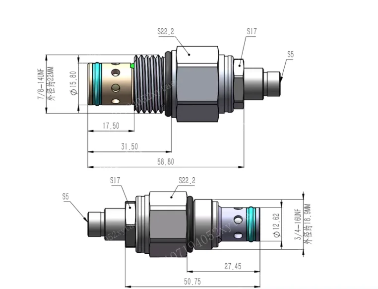 1PCS  Rah081s rah101s pilot-operated relief valve with selectable pressure