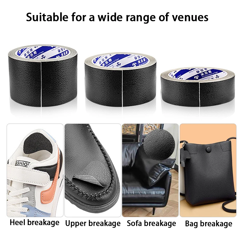 Heel Repair Foot Care Products 1 Roll Leather Patche Sneaker Heel Protectors Leather Insole Patches Self-Adhesive Patches