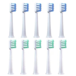 10PCS/Set DR. BEI Clean Suitable Brush Head For C1 Oral Care Teeth Toothbrush Floss Action Brush Heads Installation Hair Brush