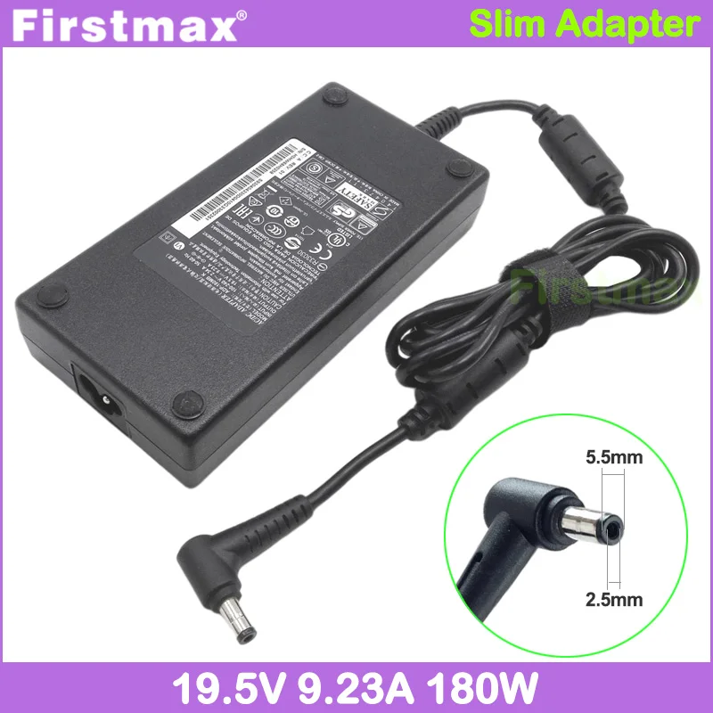 180W charger 19.5V 9.23A A17-180P4A for Clevo P150HM P151EM P157SM P158EM P15xHM P640HJ P641HJ P957HP3 P960RD power supply