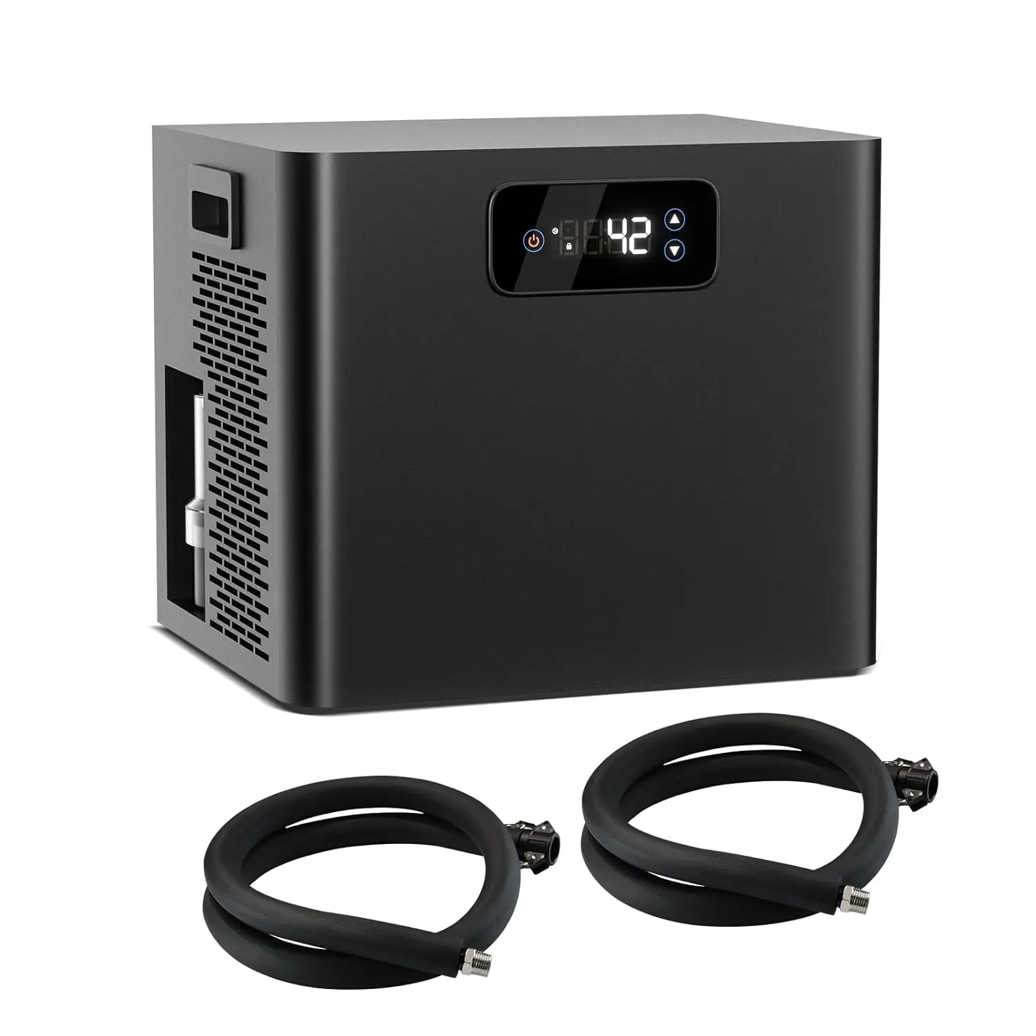 

1/3HP Cold Plunge Chiller Built-in Pump Filter Insulated Hoses Submersible Pump Cold Therapy 110V, Custom