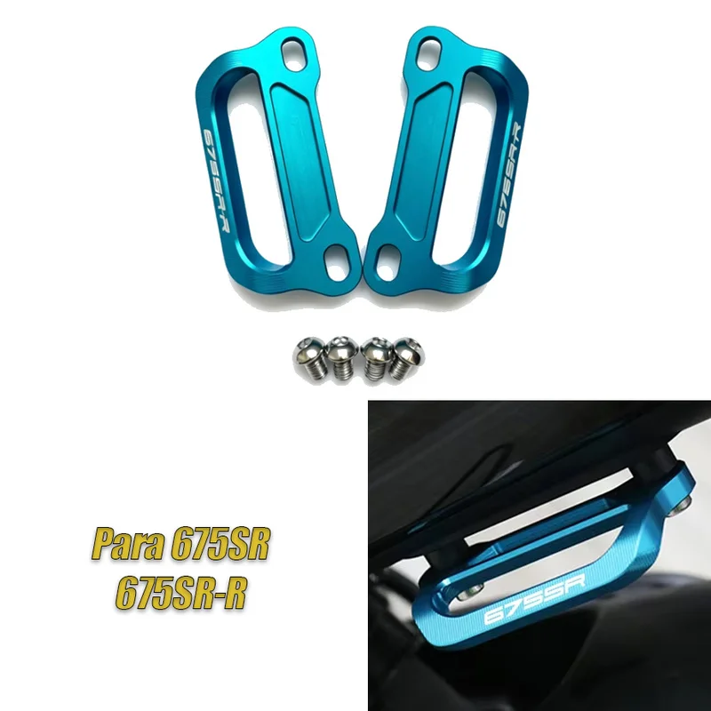 Motorcycle Armrests, Passenger Grab Handle On Rear Seat, Rear Grab Bars, CNC Accessories For CFMOTO 675SR 675SR-R 675 SR 675SRR
