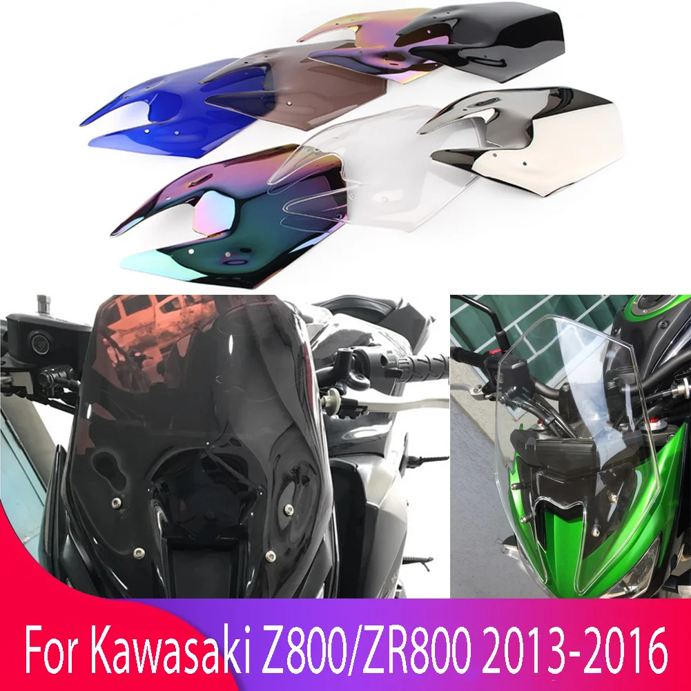 Windshield For Kawasaki Ninja Z 800 Z800 2012-2018 Double Bubble WindScreen Motorcycle Accessories Fairing Deflector