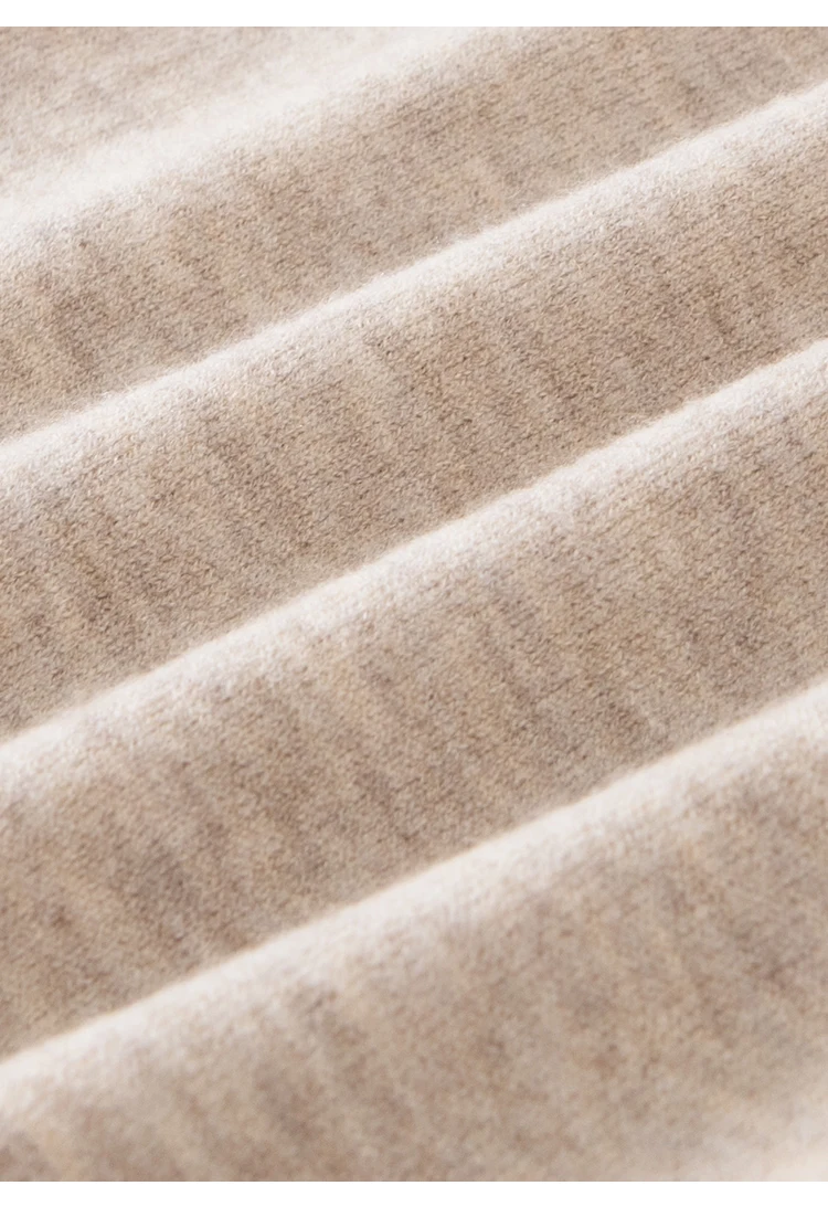 MZ62127 Damen Minimalistische Strick-Jogginghose mit Hoher Taille, Elastisch, Schmal Geschnitten, Weiche Modal-Mischung, Freizeithose für Herbst und Winter – Detail 17