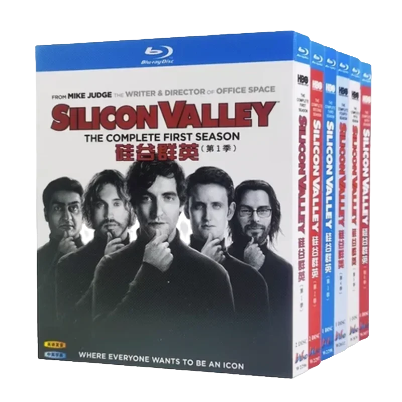 Silicon Valley Season 1-6 (2019) -Brand New Boxed Blu-ray HD TV series 8 Disc