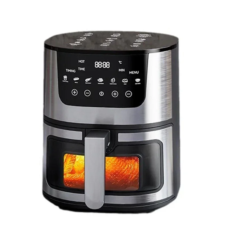 7L Electric Air Fryer Smart Multi-function Hot Convection Oven Deep Fryer Without Oil LED Touch Control 1400W BPA-free