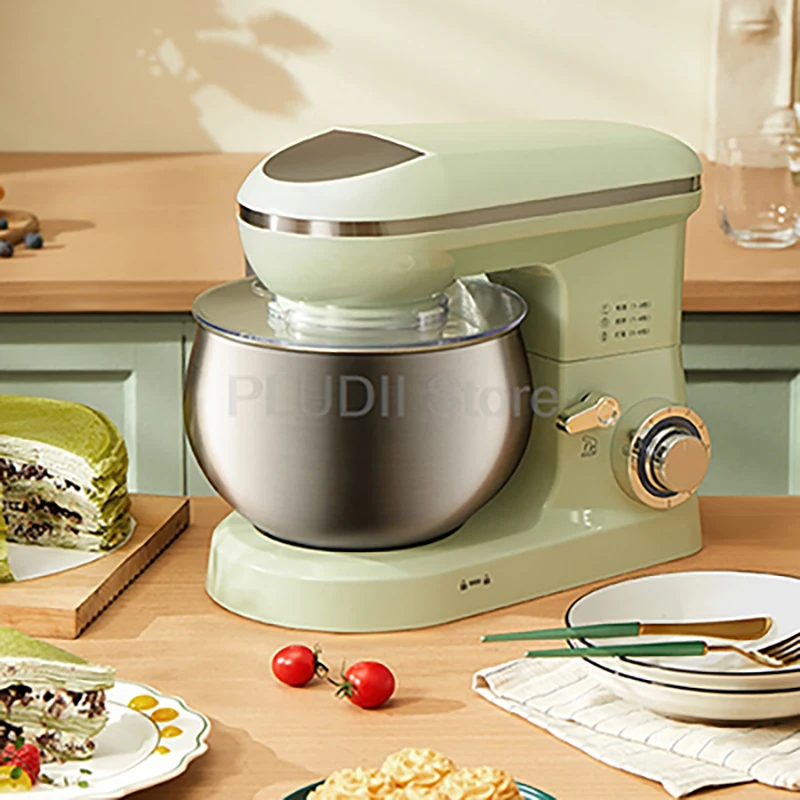 

Многофункциональный миксер 220 В, 3 л, 600 Вт, с 6 настройками скорости и таймером, двигатель из чистой меди, чаша из нержавеющей стали 304 для замешивания теста